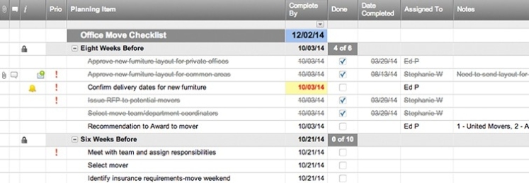 Office Move Checklist Template | Smartsheet Inside Business Relocation Plan Template