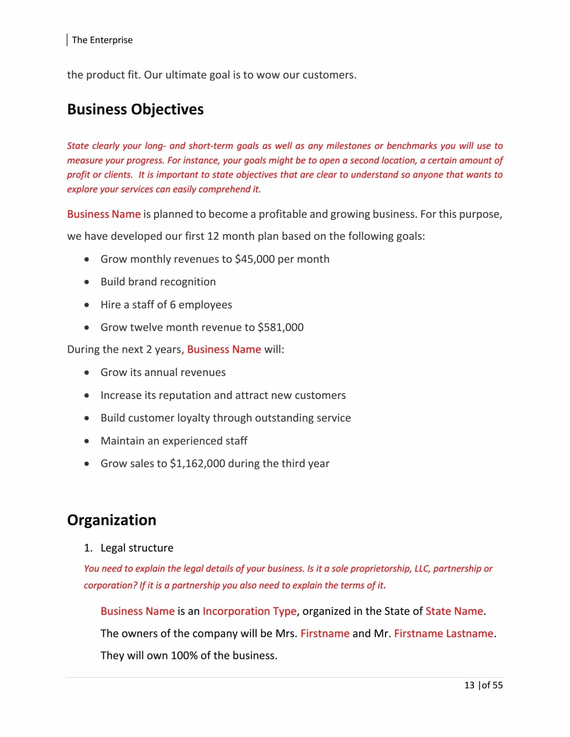 Online Fashion Boutique Business Plan Template Sample Pages – Black Box With Regard To Business Plan Template For Clothing Line