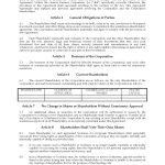 Ontario Unanimous Shareholder Agreement Between Equal Partners | Legal In Termination Of Shareholders Agreement Template