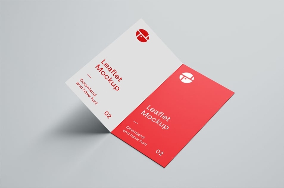 Open Two Fold Brochure Mockup » Css Author Within 2 Fold Flyer Template