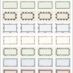 Ornate Apothecary Blank Labels By Cathe Holden | Free Printable Labels With Regard To Free Printable Vintage Label Templates