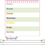 Our Way To Learn: Weekly Menu Planner {Free Printable!} Pertaining To Weekly Menu Template Word