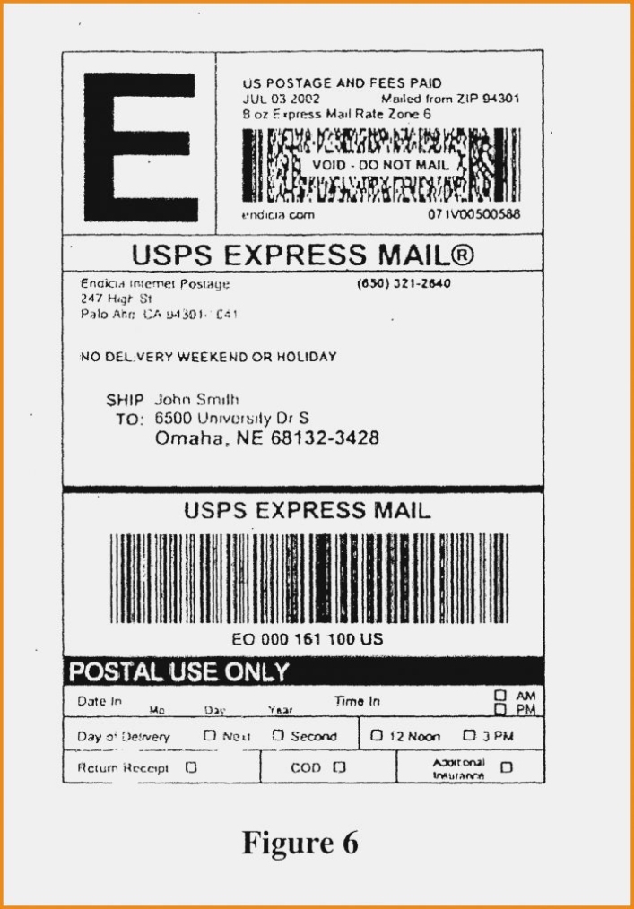 Package Shipping Label Template - 10+ Professional Templates Ideas Pertaining To Package Shipping Label Template