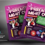 Parents Night Out Flyer Template | Williamson-Ga for Parent Flyer Templates