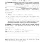 Partnership Agreement Template Download Printable Pdf | Templateroller for Business Partnership Agreement Template Pdf