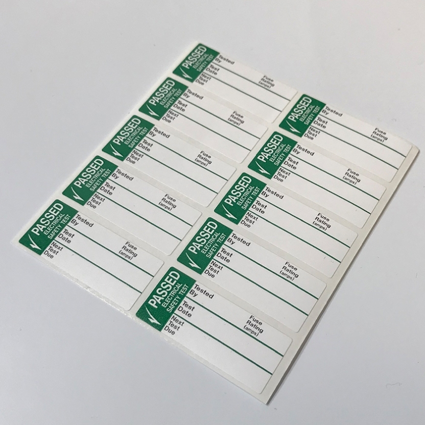 Pass/Fail Pat Labels & Tags Archives – Isigns With Pat Testing Labels Template