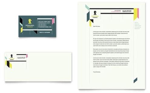 Personal Finance Letterhead Template For Business Card Template For Word 2007
