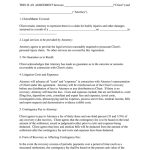 Personal Injury Attorney Client Fee Agreement Form Online | Sellmyforms Throughout Contingency Fee Agreement Template
