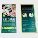 Pharmacy Flyer Dl Size Template On Behance With Dl Size Flyer Template