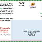 Postcard Design And Mailing Free Templates | 4×6; 5×7; 6×11 Standard Throughout 4 X 6 Postcard Template