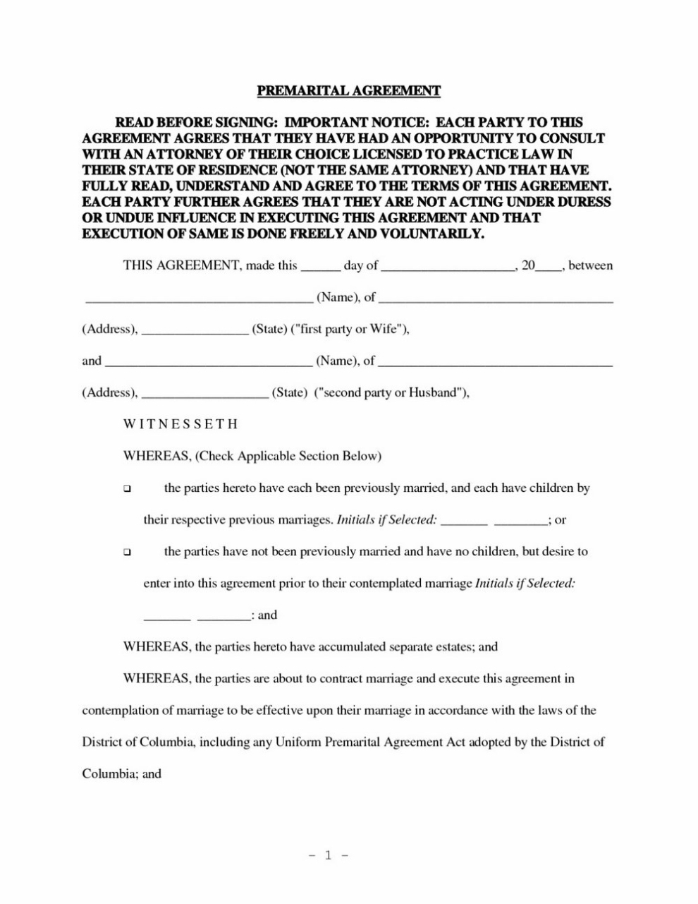 Postnuptial Agreement Ny Template | Classles Democracy With Post Nuptial Agreement Template
