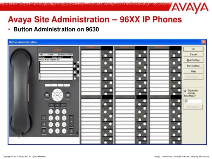 Ppt - Avaya Site Administration 4.0 Voice Announcement Manager 4.0 What Throughout Avaya Phone Label Template