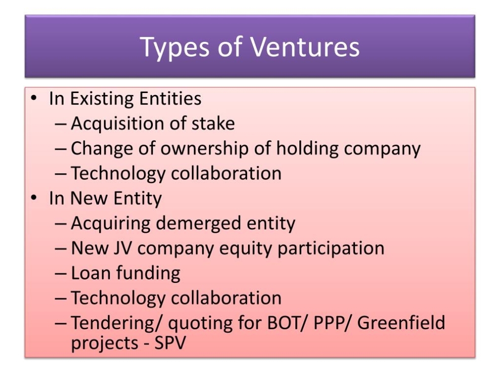 Ppt – Embarking Joint Ventures – An Indian Perspective Powerpoint Within Commonwealth Low Risk Grant Agreement Template