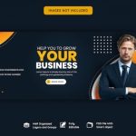 Premium Psd | Business Promotion And Corporate Facebook Cover Template For Facebook Templates For Business