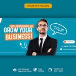 Premium Psd | Business Promotion And Corporate Facebook Cover Template Throughout Facebook Business Templates Free
