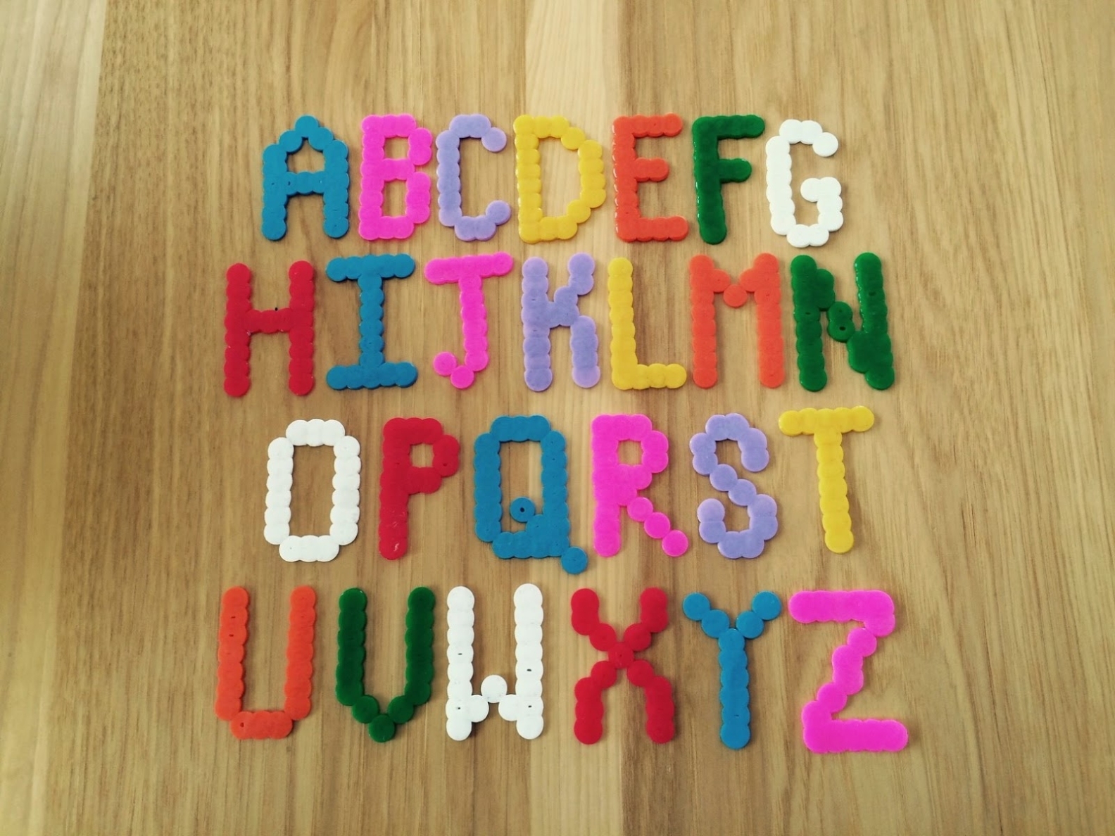 Preschool Ponderings: Perler Bead Alphabet Letters With Hama Bead Letter Templates