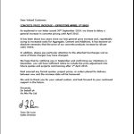 Price Increase Letter | Levelings Within Price Increase Letter Template