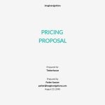 Pricing Proposal Template [Free Pdf] – Word | Template Throughout Pricing Proposal Template