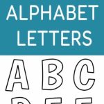 Printable Free Alphabet Templates For Block Letter Template Free