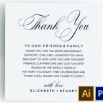 Printable Thank You Letter Template, Wedding Table Thank You (362875 intended for Wedding Thank You Note Template