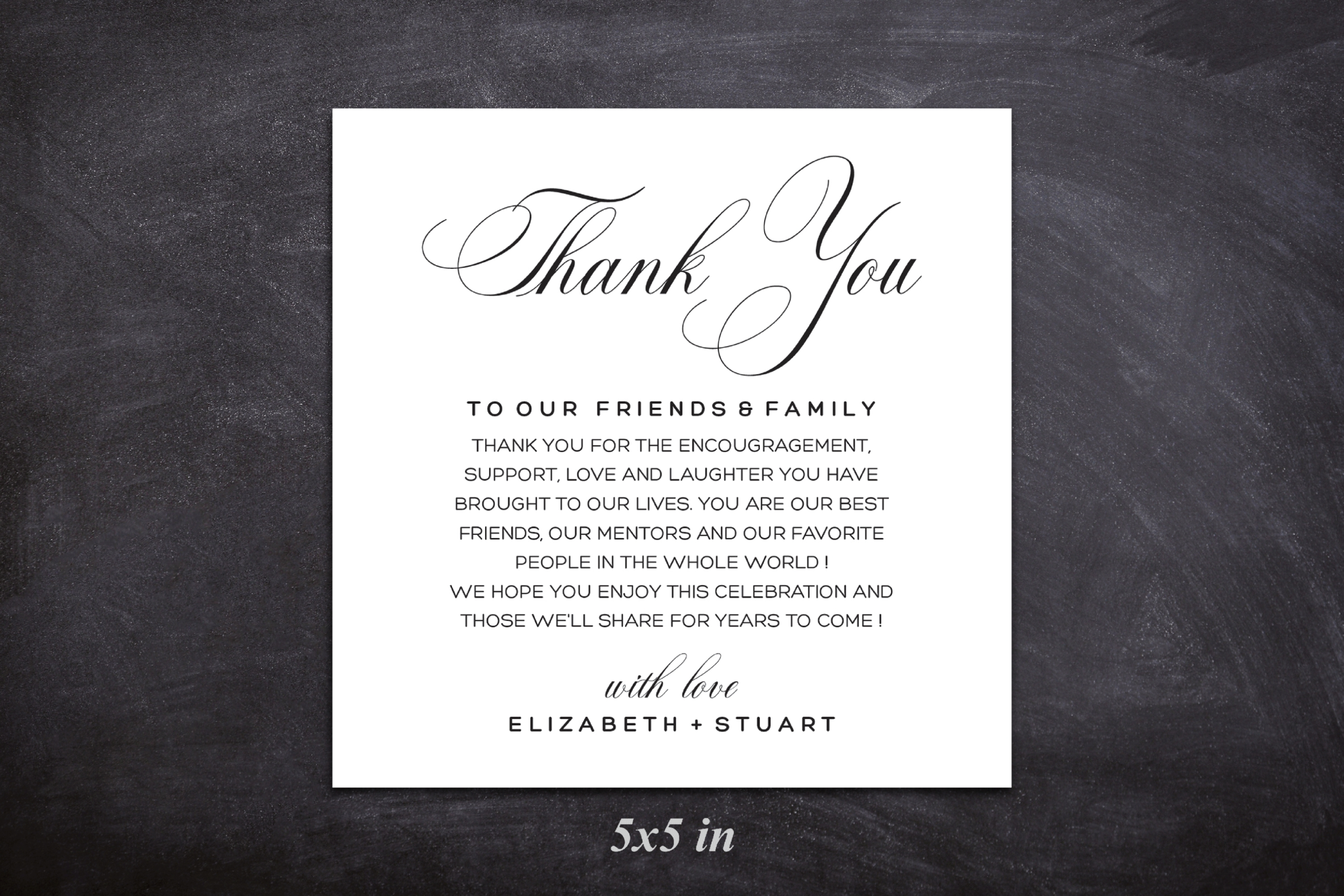 Printable Thank You Letter Template, Wedding Table Thank You (362875 Throughout Thank You Note Template Wedding
