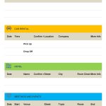 Printable Travel Itinerary Template Free For (Business, Vacations within Travel Agenda Template