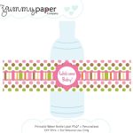 Printable Water Bottle Labels Baby Shower In Free Water Bottle Labels For Baby Shower Template