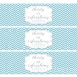 Printable Water Bottle Labels Free Templates - Emmamcintyrephotography in Printable Water Bottle Labels Free Templates