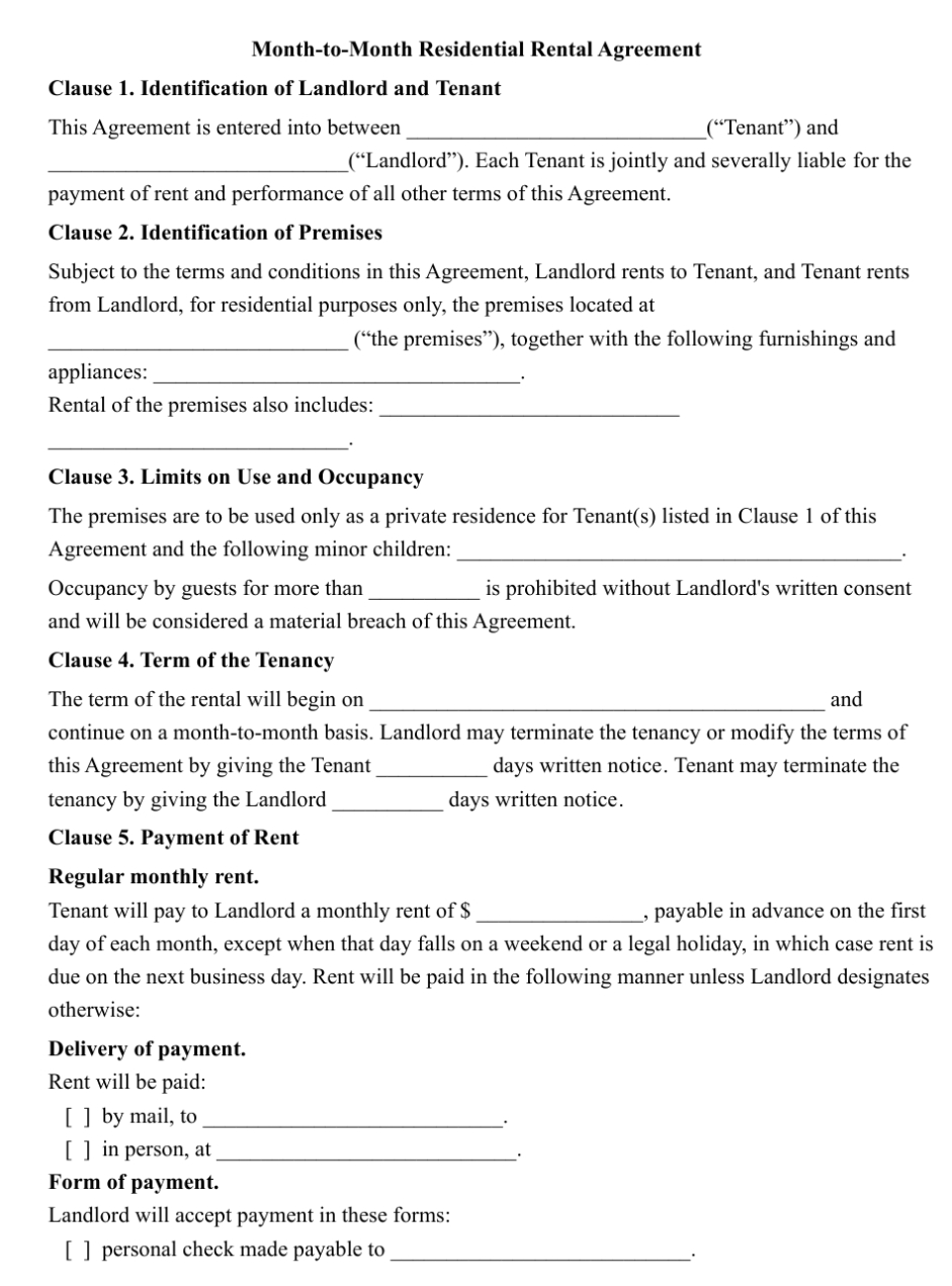 Private Rental Agreement Template Nsw Fill Online – Commercial Tenancy Within Private Rental Agreement Template