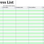 Professional Business Contact List Template Excel And Word – Excel Tmp Pertaining To Business Directory Template Free