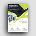 Professional Construction Flyer Design Template 001493 – Template Catalog In Template For Making A Flyer