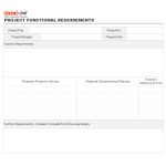 Project Functional Requirements Examples & Free Template – Project In Project Business Requirements Document Template