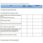 Project Implementation Plan Template – 6+ Free Word, Excel Documents With Regard To New Business Project Plan Template