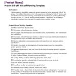 Project Kickoff Meeting Template ~ Addictionary Within Project Kickoff Meeting Template