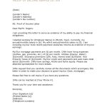 Proof Of Income Sample Letter Template | Printable With Regard To Proof Of Income Letter Template