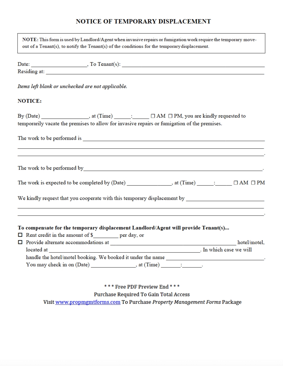 Property Management Forms | Contracts, Agreements, Templates | Download For Landlords Property Management Agreement Template