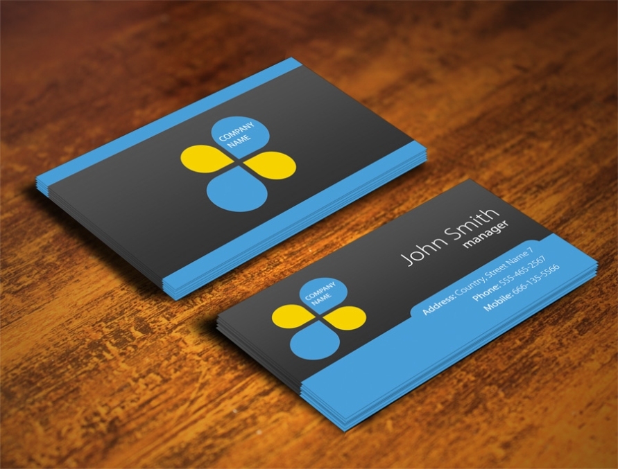 Psd Business Card Template – Free Psd Files, Photoshop Resources Pertaining To Free Business Card Templates In Psd Format