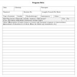 Psychotherapy Progress Note Template With Regard To Psychology Progress Note Template
