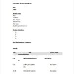 Pto Meeting Agenda Template Collection Inside Meeting Agenda Template Word 2010