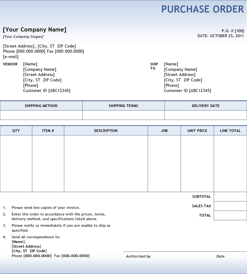 Purchase Order Invoice * Invoice Template Ideas In Sales Invoice Terms And Conditions Template