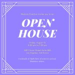 Purple And Yellow Open House Invitation – Templates By Canva Pertaining To Business Open House Invitation Templates Free