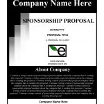 Racing Sponsorship Proposal Template | Simple Template Design Pertaining To Race Car Sponsorship Agreement Template