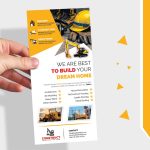 Rack Card | Construction Dl Flyer Vol 05 – Corporate Identity Template With Dl Flyer Template Word