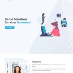Rapid – Multipurpose Bootstrap Business Template | Designhooks Throughout Bootstrap Templates For Business