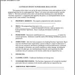 Real Estate Purchase Letter Of Intent Template Pdf Printable – Sample Regarding Letter Of Intent For Real Estate Purchase Template