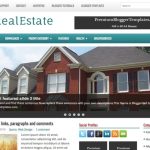 Realestate Blogger Template • Blogspot Templates 2022 throughout Free Blogger Templates For Business