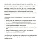 Release Notes Template - 15+ Free Word, Pdf Documents Download | Free within Software Release Notes Template Doc