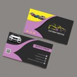 Rent A Car Business Card Design Template | Techmix Throughout Automotive Business Card Templates