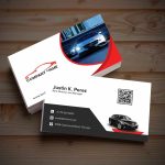 Rent A Car Business Cards Template | Techmix Throughout Automotive Business Card Templates