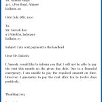 Rent Payment Letter Template – Format, Sample & Examples Pertaining To Payoff Letter Template